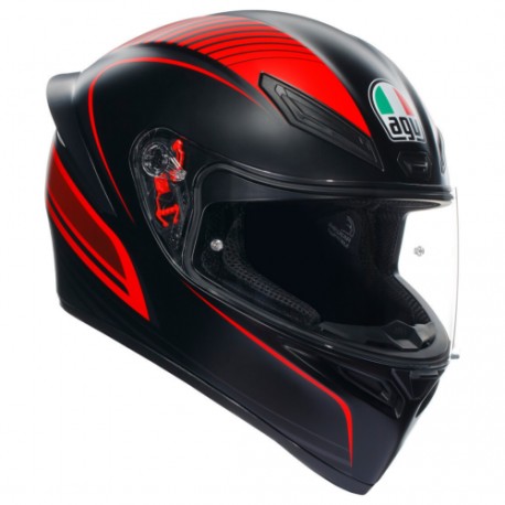 AGV K-1 S Warmup Negro Rojo