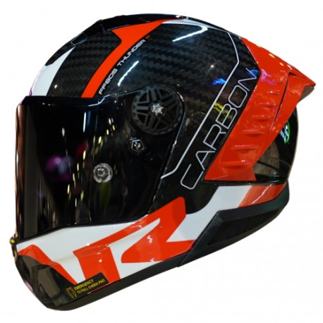 LS2 Thunder C Racing 1 Roj Bco FF805