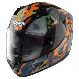 Nolan N60-6 Foxtrot 34 Ngo naranja azul
