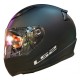 LS2 Rapid II Solid Negro Mate FF353