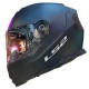 LS2 Storm II Solid Negro Mate FF800