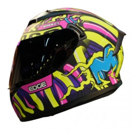 Edge Moto Loco Rosa Verde Mate