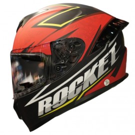 Joe Rocket RKT 100 Elevation Rojo Hi Vis Mate