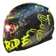 LS2 Rapid II Naughty Negro Amarillo Mate FF353