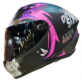 Axxis Draken Simian Black Rosa Fluo