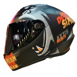 Axxis Draken Simian Silver Blue Orange Fluo