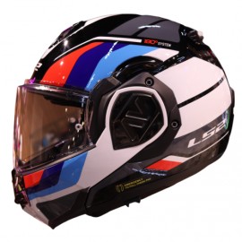 LS2 Advant Sport Negro Azul Rojo Ff906