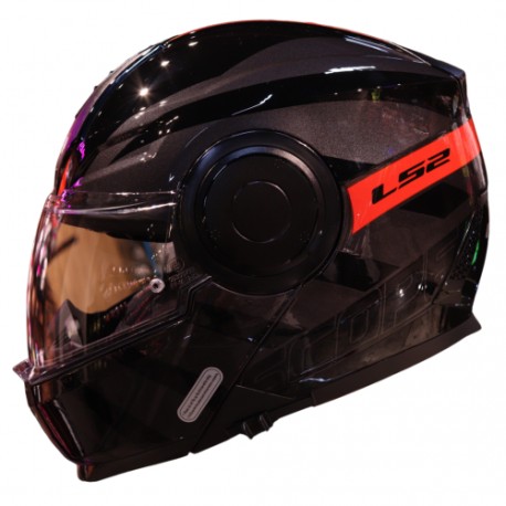 LS2 Scope Hamr Negro Titanium Rojo FF902