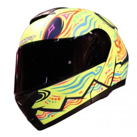 Shaft 3910 Beast Navy Blue Neon Yellow Matte Mica Humo