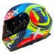 Shaft 3910 Brush Stoke Navy Blue Matte Neon Yellow