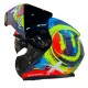 Shaft 3910 Brush Stoke Navy Blue Matte Neon Yellow