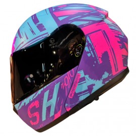 Shaft 3910 Worn Out Purpura Matte Blue