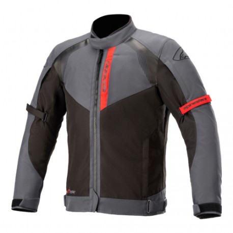 Chamarra Alpinestars Headlands Drystar Gris Negro