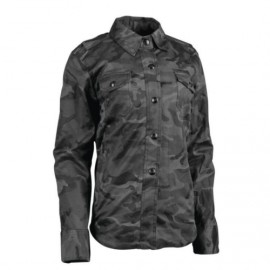 Camisa SS Speed Society Camo Dama