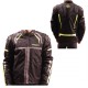 Chamarra Fassed Pro-X Negro Verde Gris