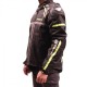 Chamarra Fassed Pro-X Negro Verde Gris