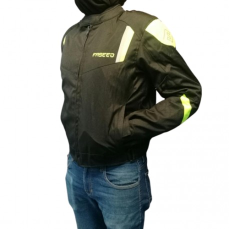 Chamarra Textil Faseed City Negro