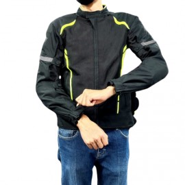 Chamarra Sm Meshtec Racewear Black Neon