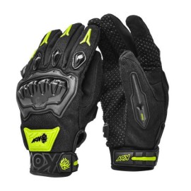 Guante Kov Delta Negro Amarillo